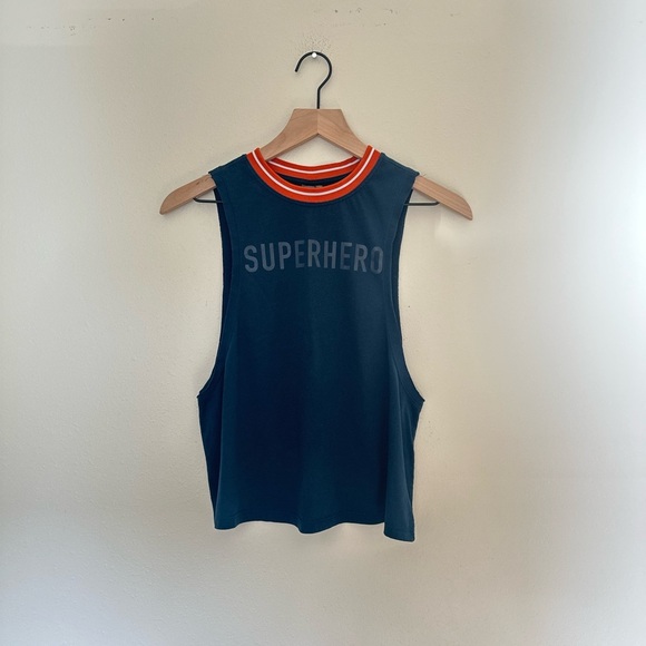 SWEATY BETTY Super Hero Cropped Muscle Tank - Picture 2 of 9